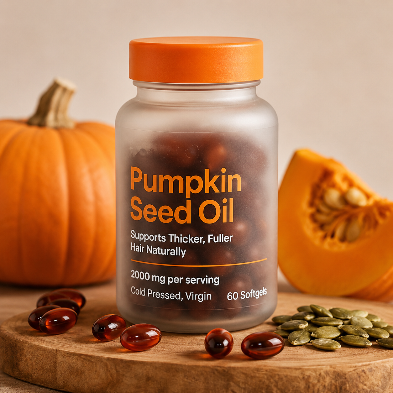 Pumpkin Seed Oil Softgel Capsules