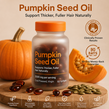 Pumpkin Seed Oil Softgel Capsules