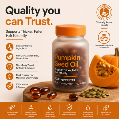 Pumpkin Seed Oil Softgel Capsules